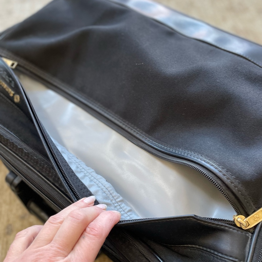 Retro Samsonite Shoulder Luggage/ Briefcase - Picture 9 of 14